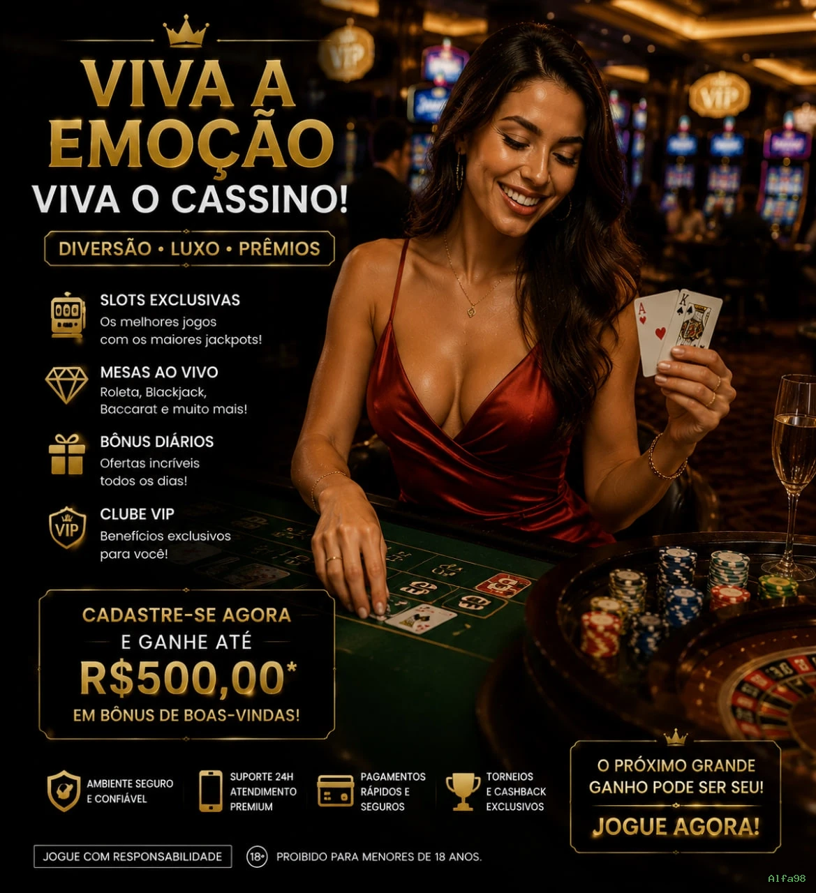 Apostas Esportivas Alfa98 - Cobertura Completa dos Esportes Brasileiros