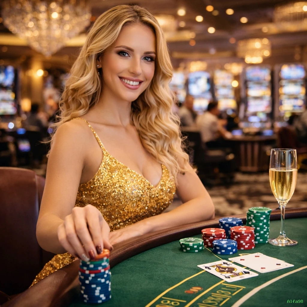 Jogos de Mesa Premium Alfa98 - Blackjack, Roleta, Baccarat